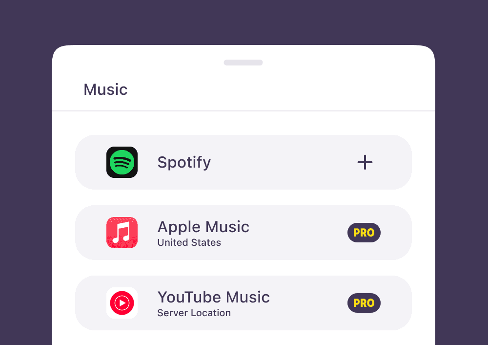 Music servers