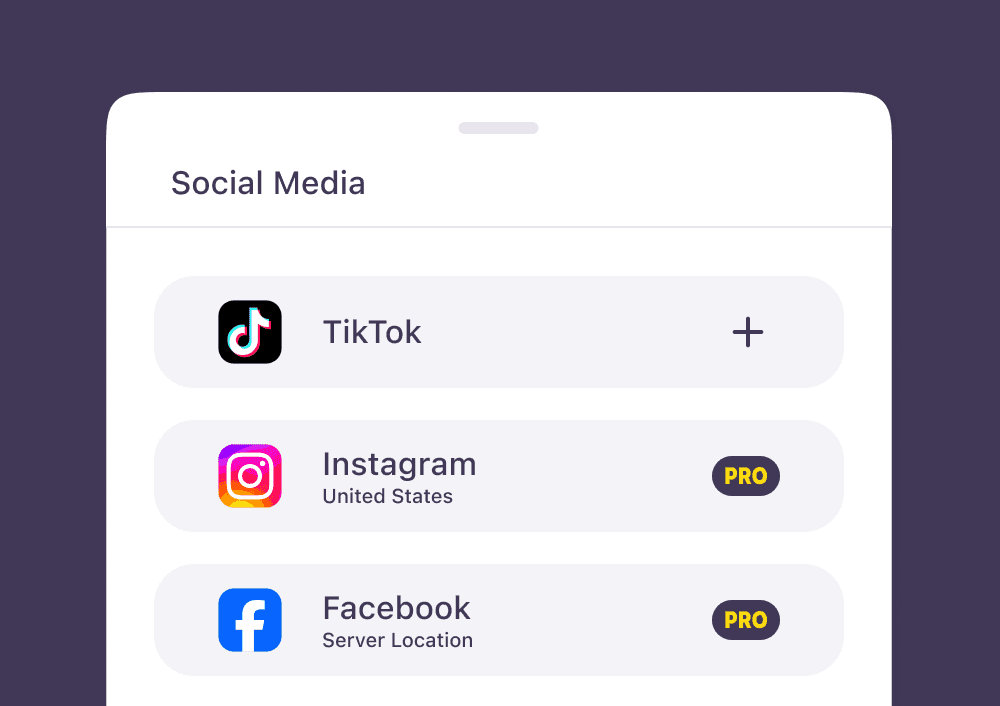 Social Media servers